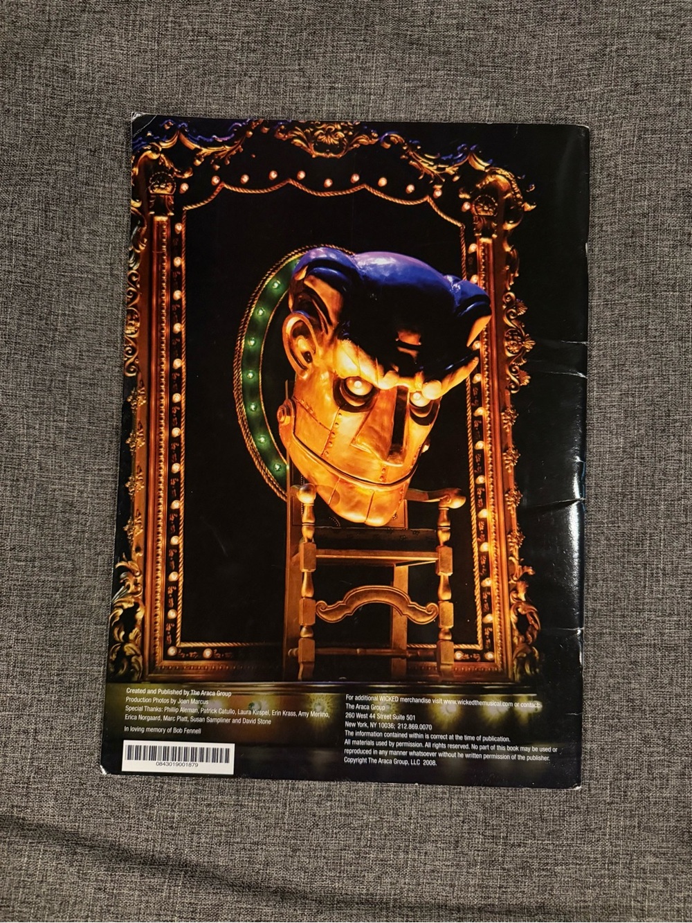 Wicked Program from Broadway - Picture 2 of 6